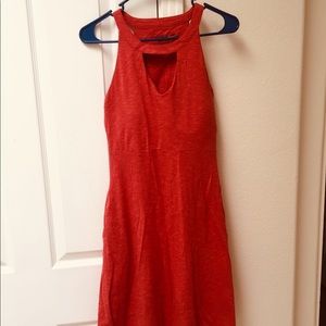 Halter neck activewear dress
